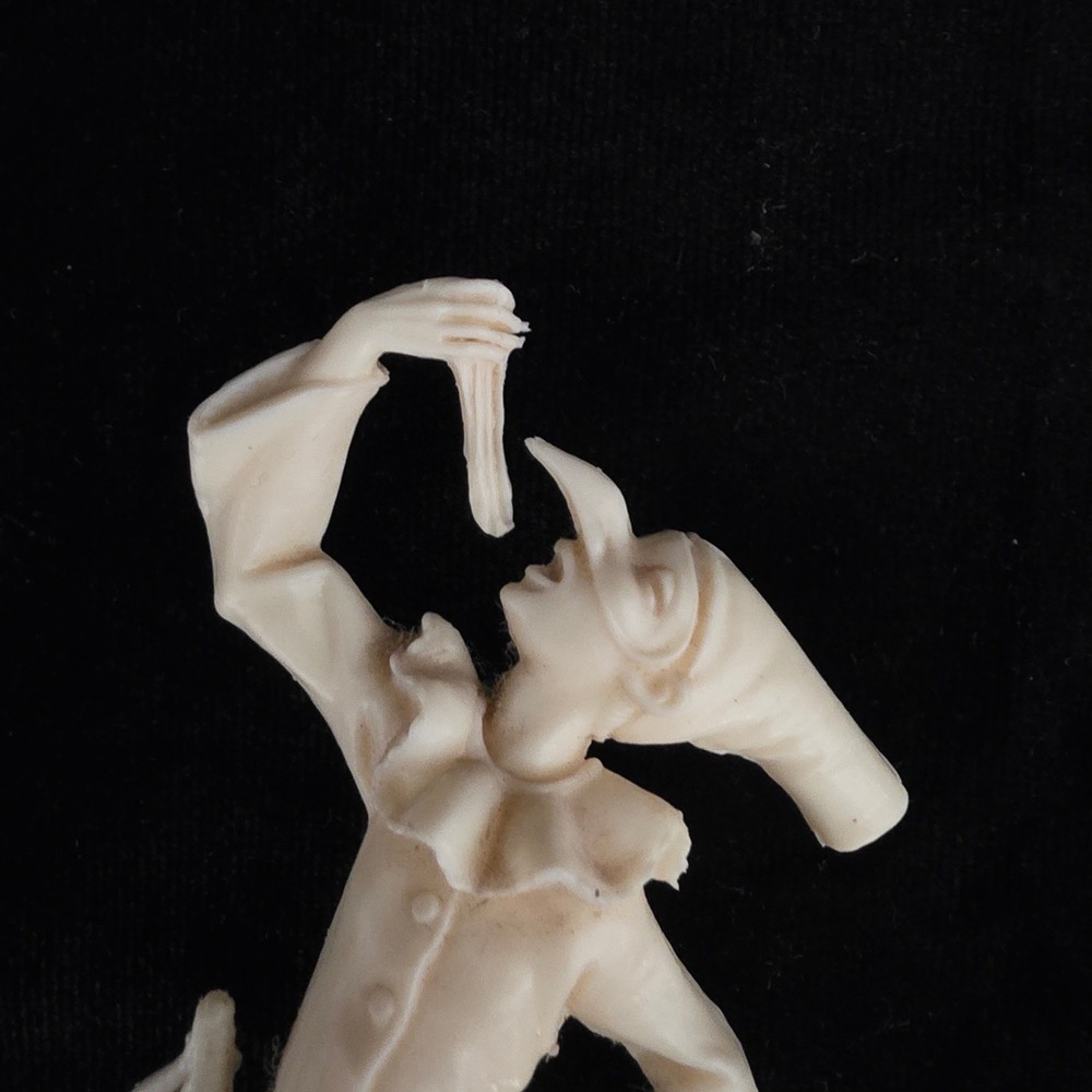 VTG Fontanini Depose Italy Pulcinella Figure Commedia Dell'Arte Spider Mark RARE - Picture 2 of 10